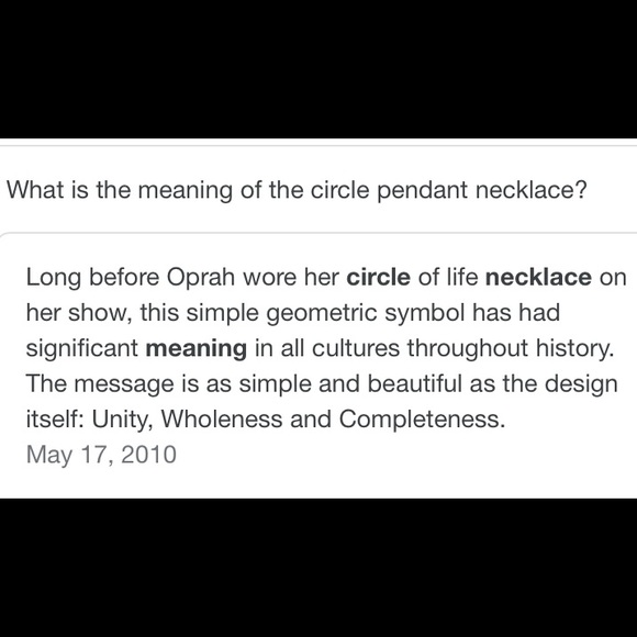 Circle Of Love necklace - Picture 4 of 5